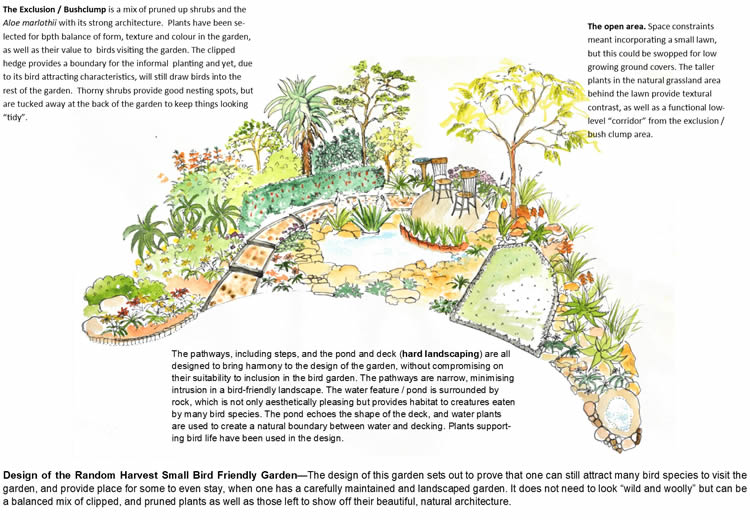 bird-friendly garden - plant nursery Johannesburg